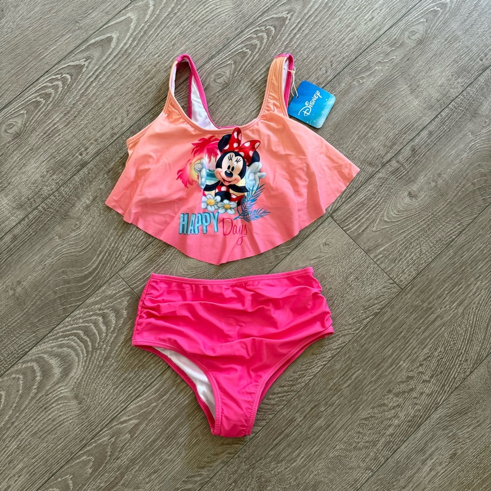 Disney Pink Swimwear with Minnie Mouse